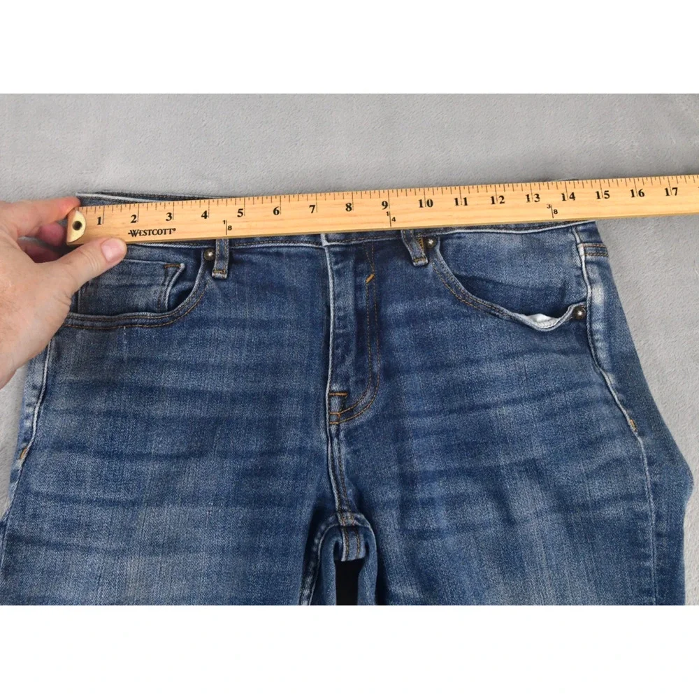 VIGOSS Jeans Womens 29 (29x27) Jagger Skinny Blue Denim Distressed